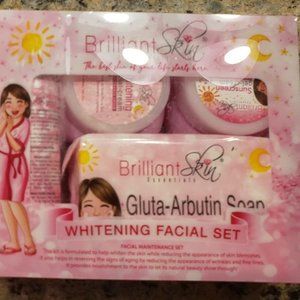 Brilliant Skin Care Whitening Facial Set New